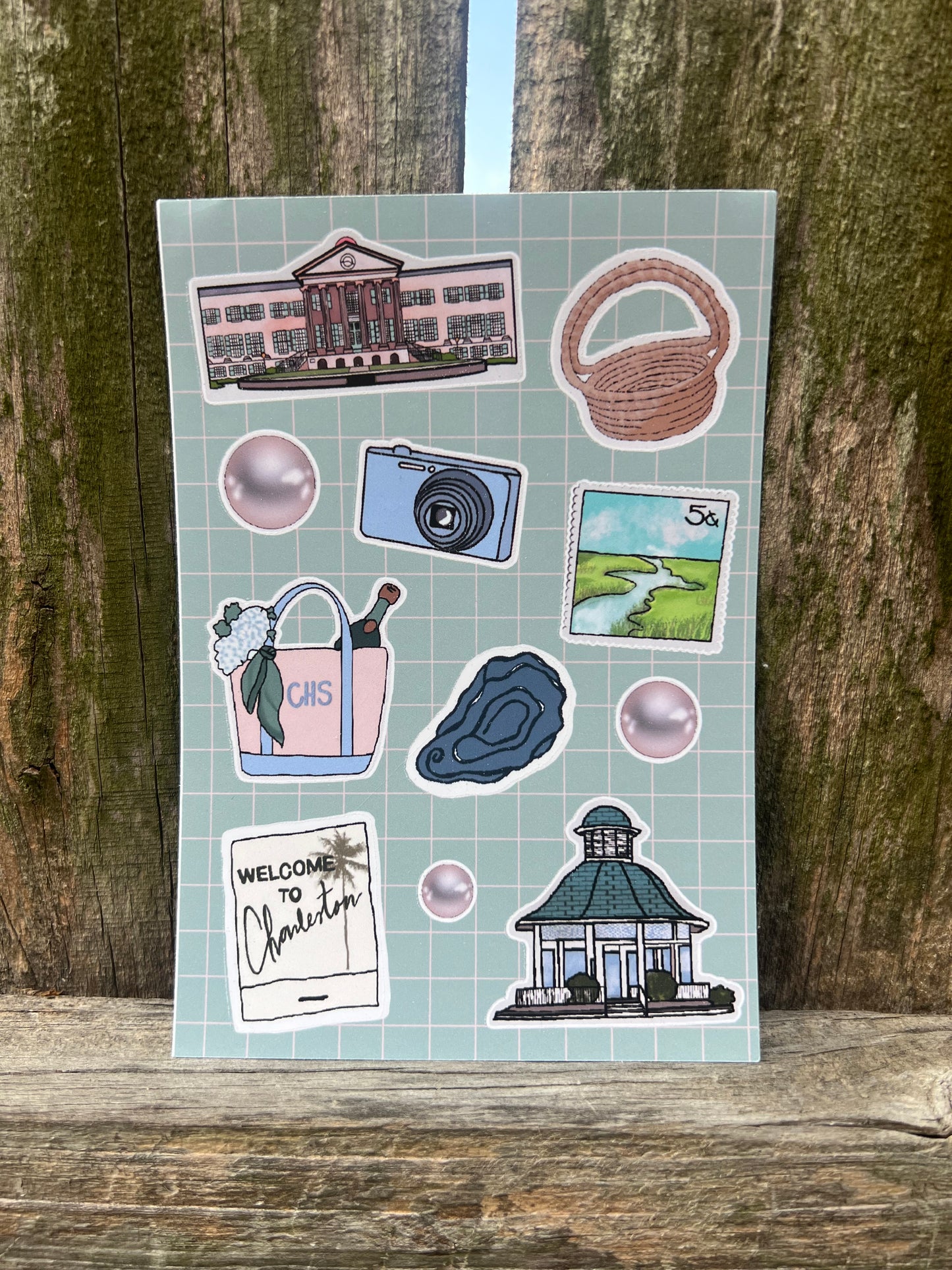 Charleston Sticker Sheet x Someday's Story