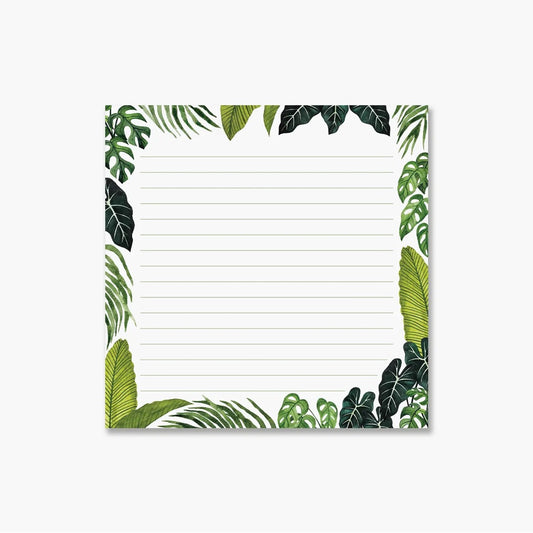 Tropical Foliage Notepad