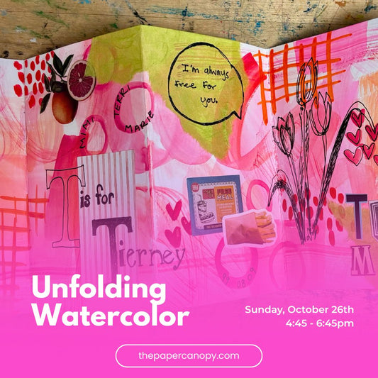 Unfolding Watercolor