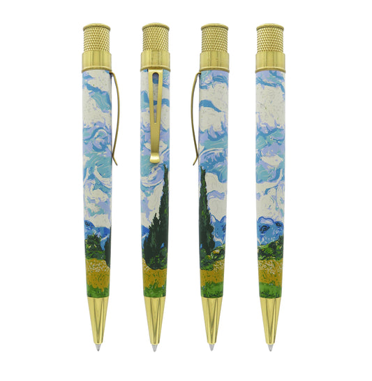Metropolitan Van Gogh’s Wheat Field Tornado Rollerball
