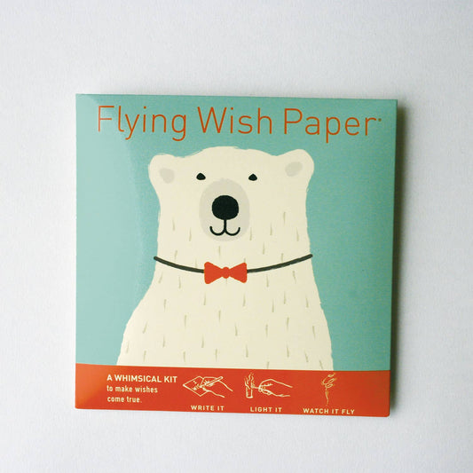 Polar Bear Mini Flying Wish Paper
