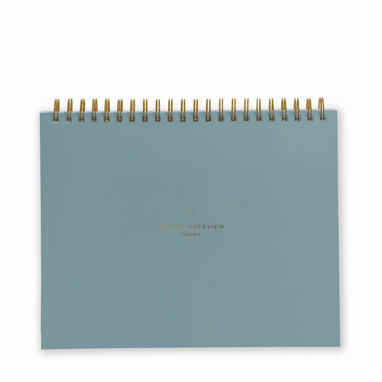 Weekly Overview Planner // Undated: Mint Blue