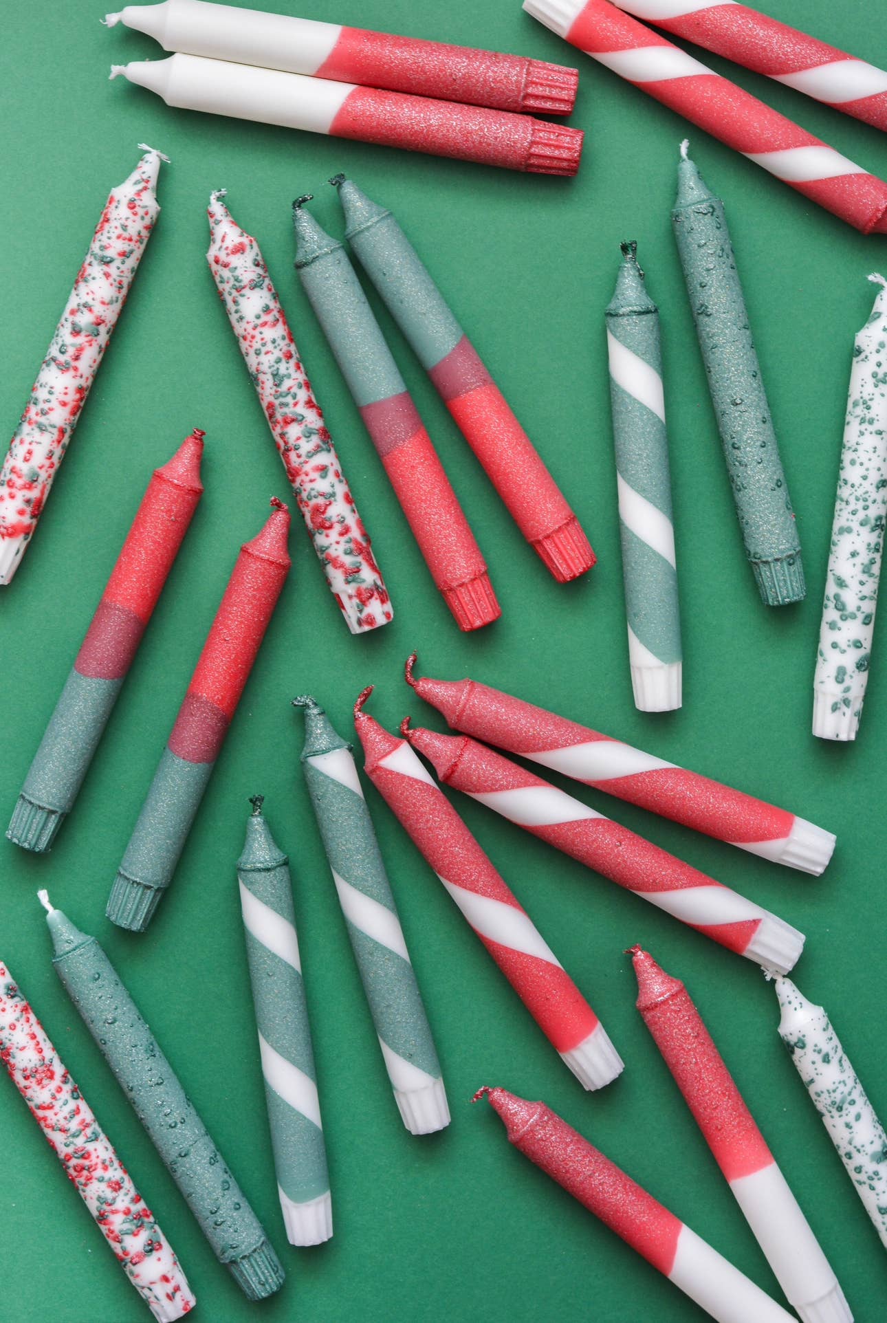 Taper candles- Christmas Decorative Mix