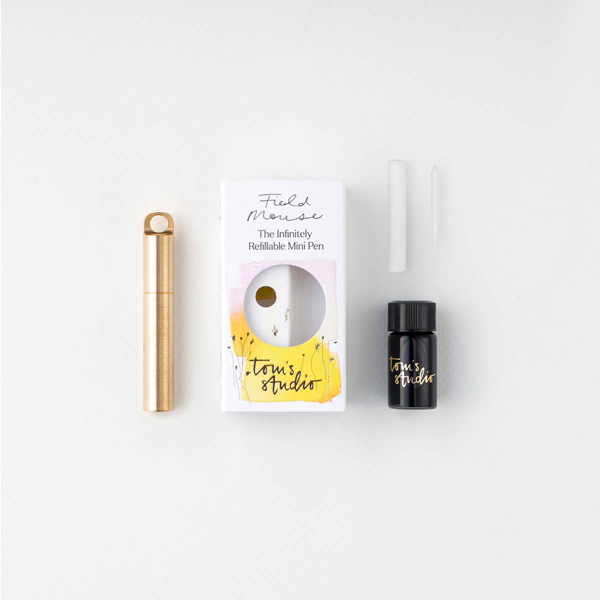 The Field Mouse – refillable travel pen: Sage