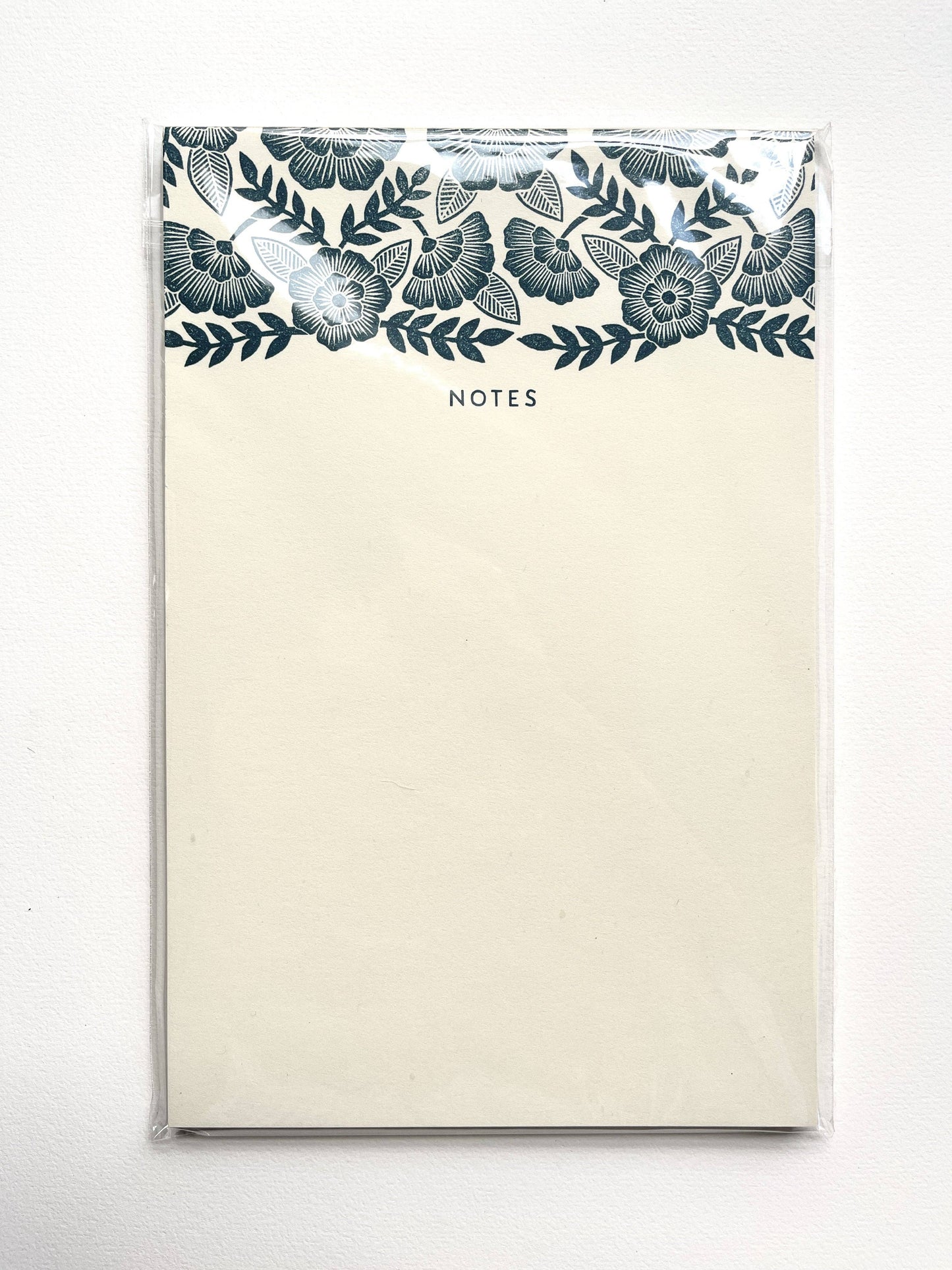 Floral Header Notepad