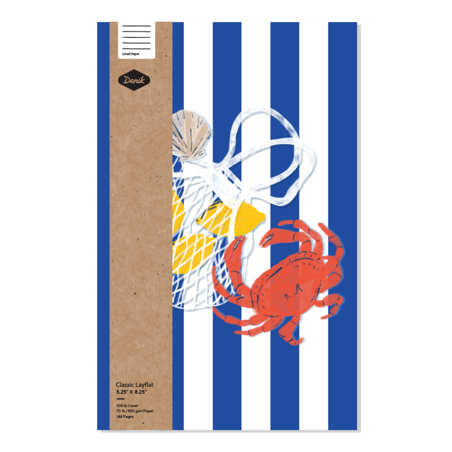 Crab Dinner Classic Layflat Journal Notebook