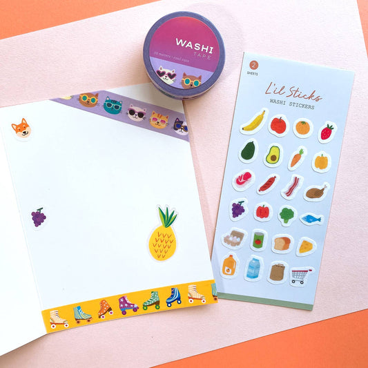 Cool Cats Washi Tape