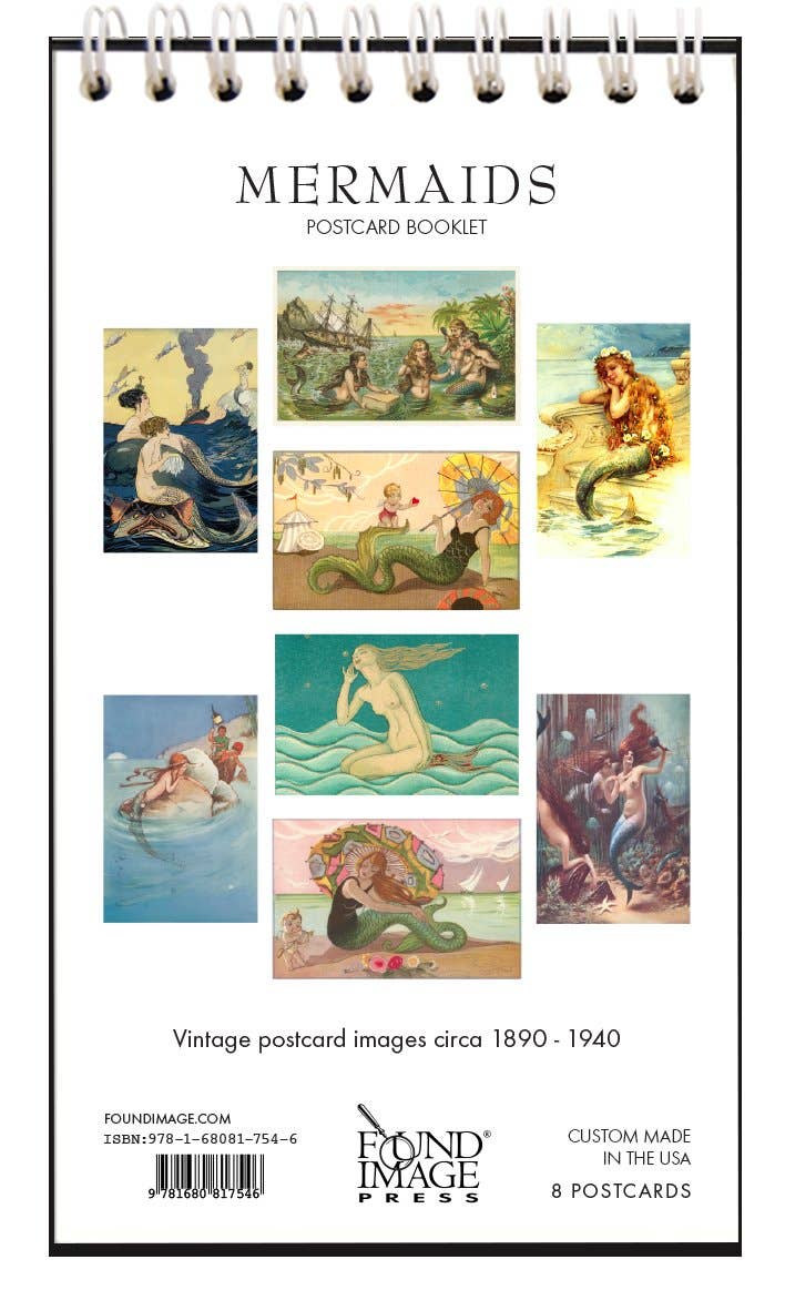 MERMAIDS Postcard Booklet