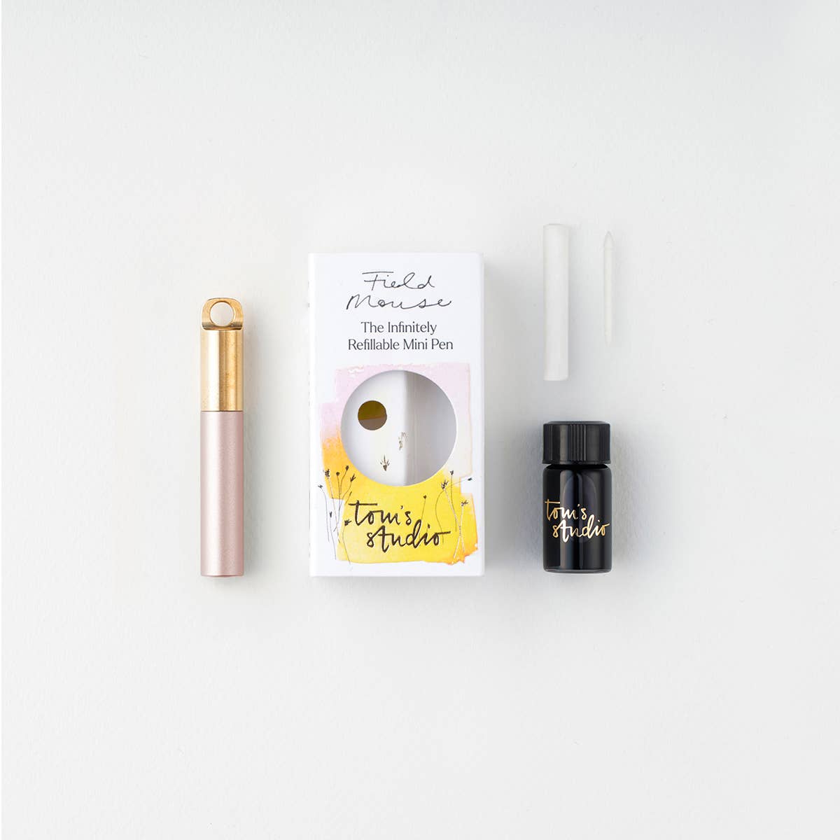 The Field Mouse – refillable travel pen: Sage