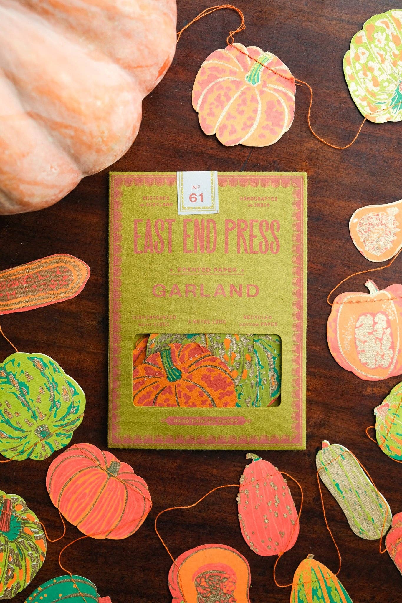 SQUASHES SEWN GARLAND