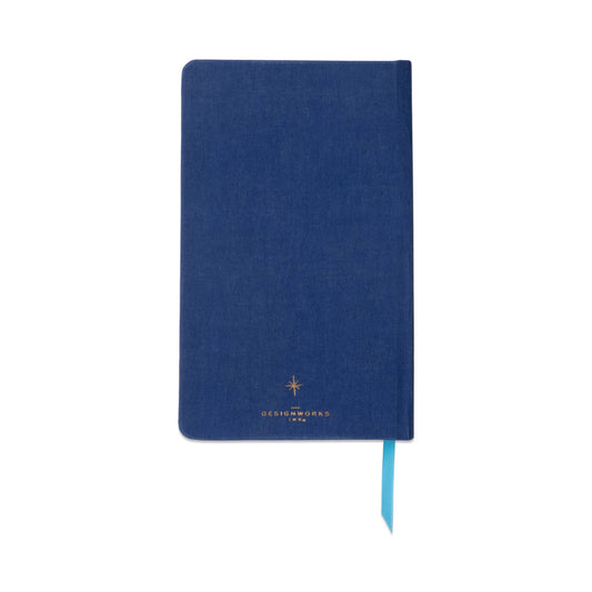 Cloth Covered Journal - Starry Eyed