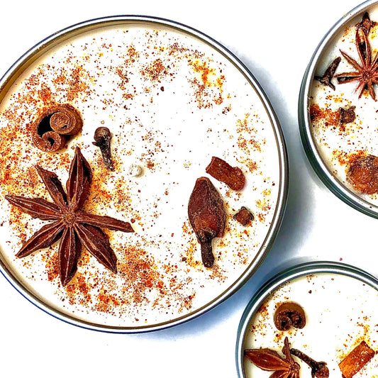 Spiced Chai Artisanal Soy Candle: 4 oz.