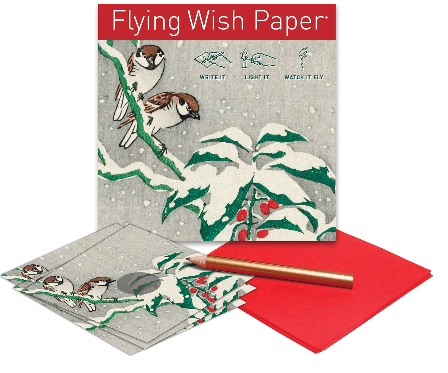 Snowbirds Mini Flying Wish Paper