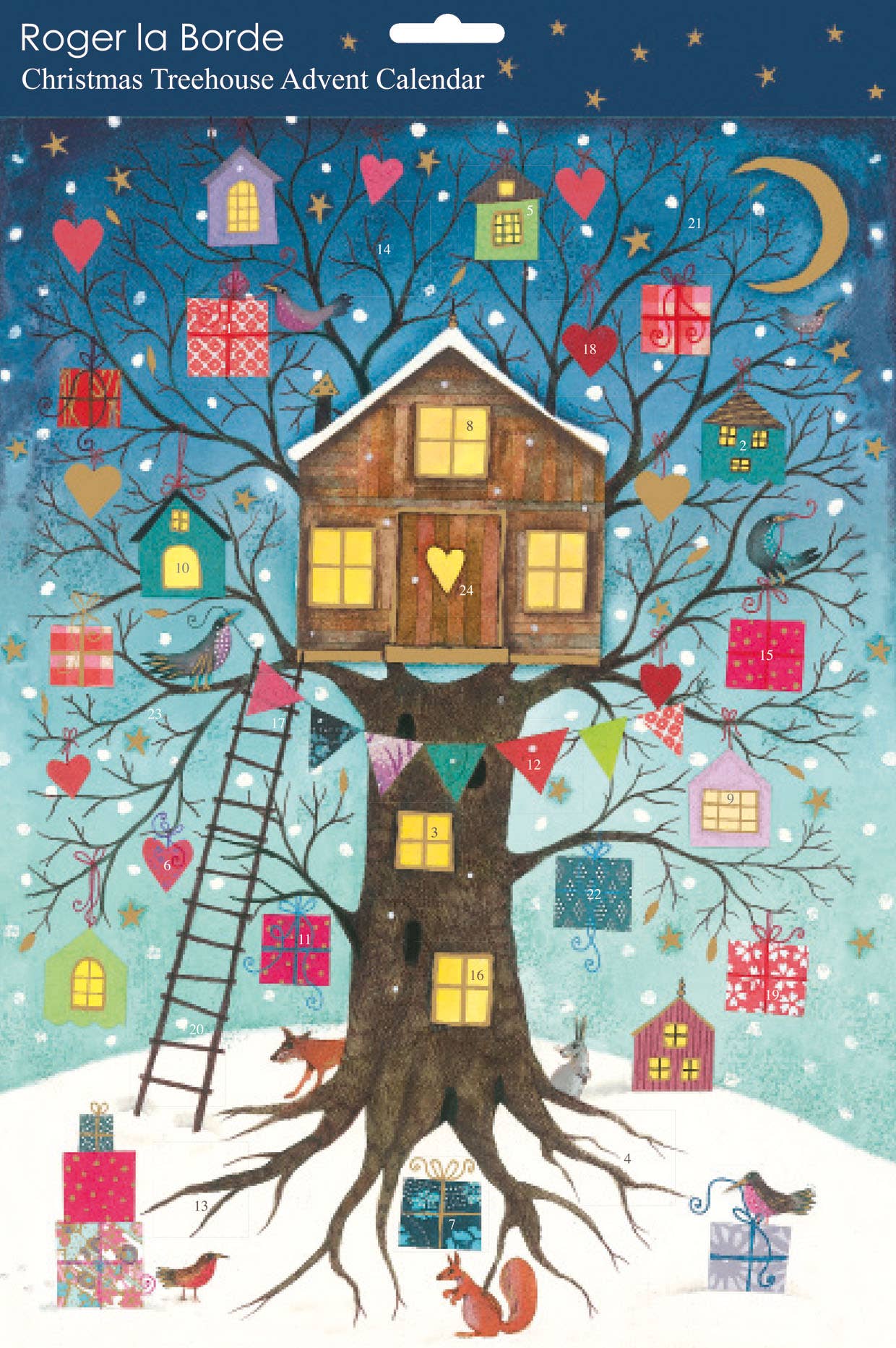 Christmas Treehouse Advent calendar