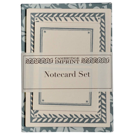 Set of Notecards and Envelopes Quercus Duck Egg