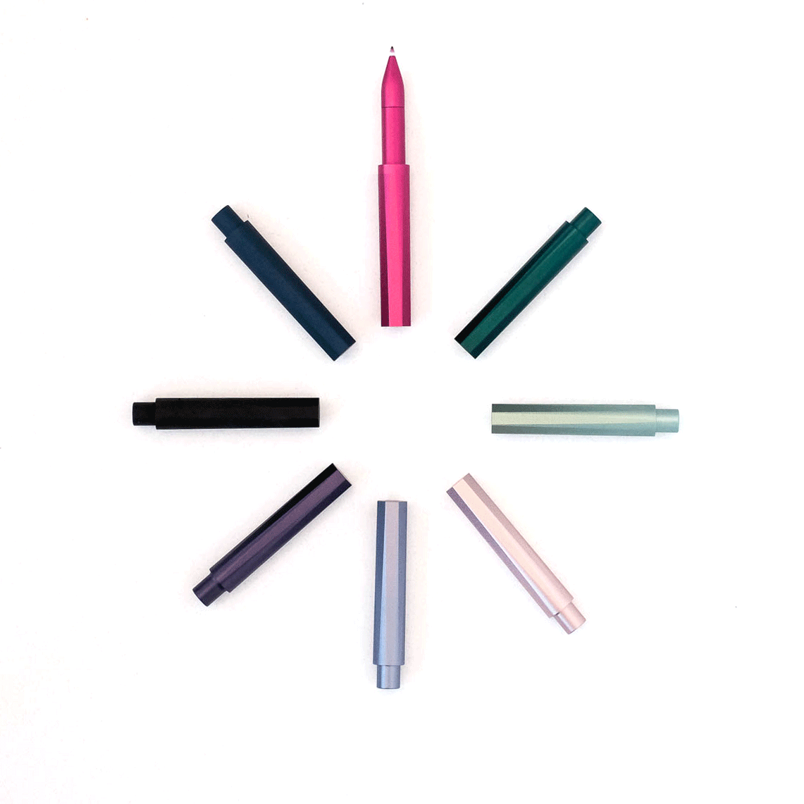 The Wren - Refillable Writing Pen: Iris