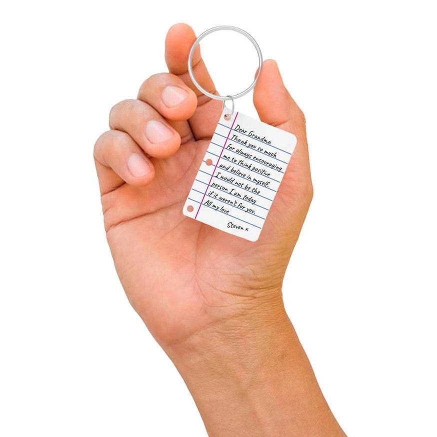 Little Letter Shrink Keyring Kit | DIY Personalized Gift