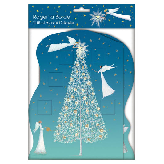 Three Angels Trifold Advent Calendar