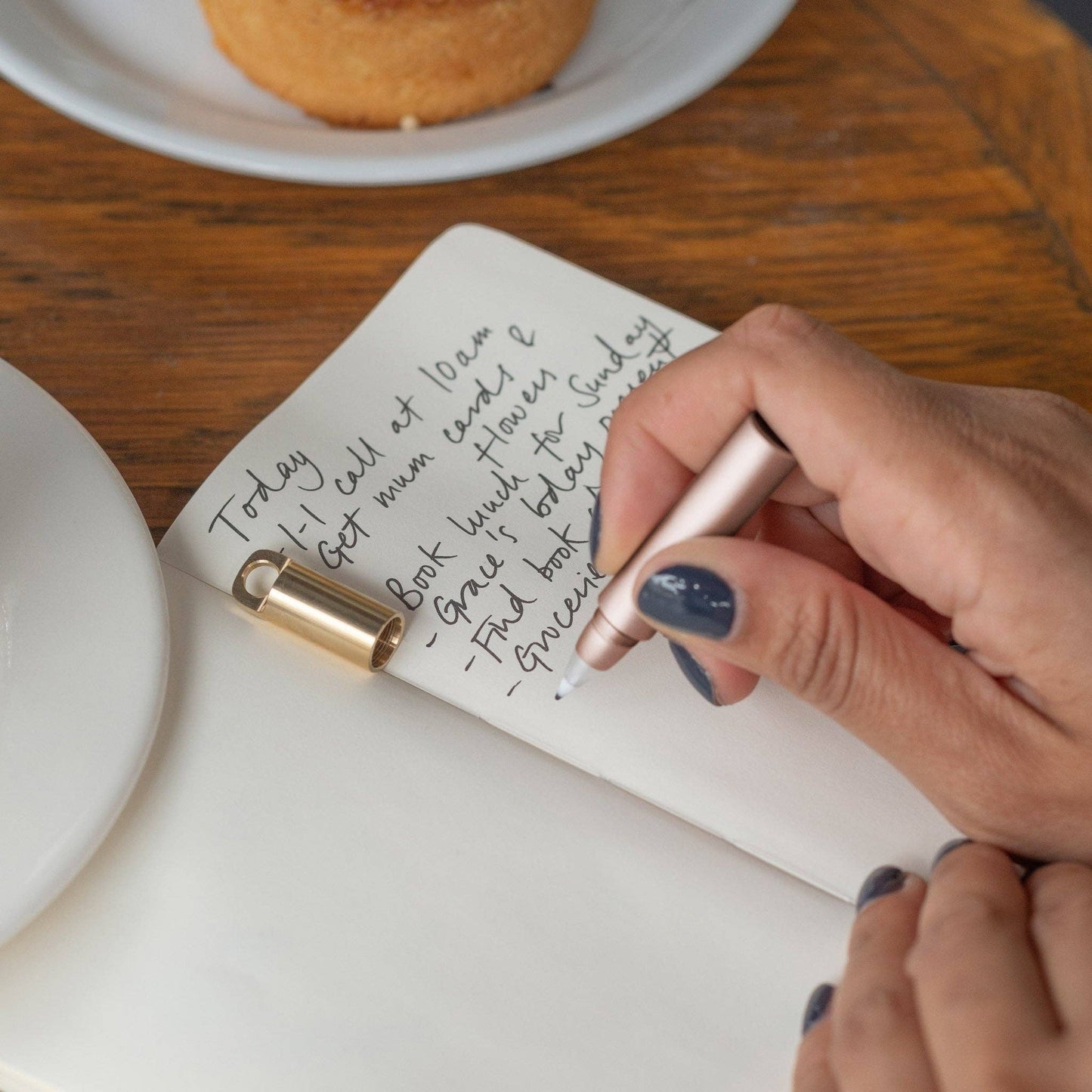 The Field Mouse – refillable travel pen: Brass