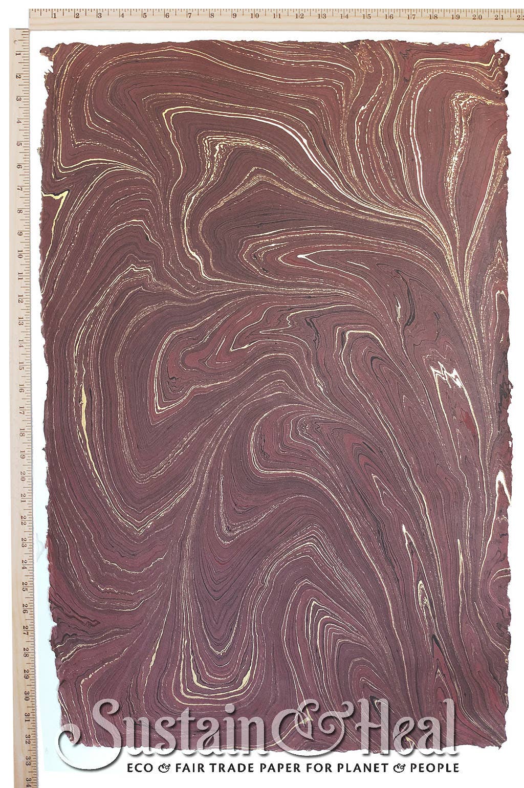 Plum Marble Sheet
