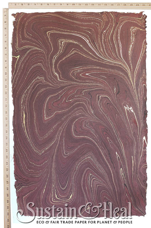 Plum Marble Sheet