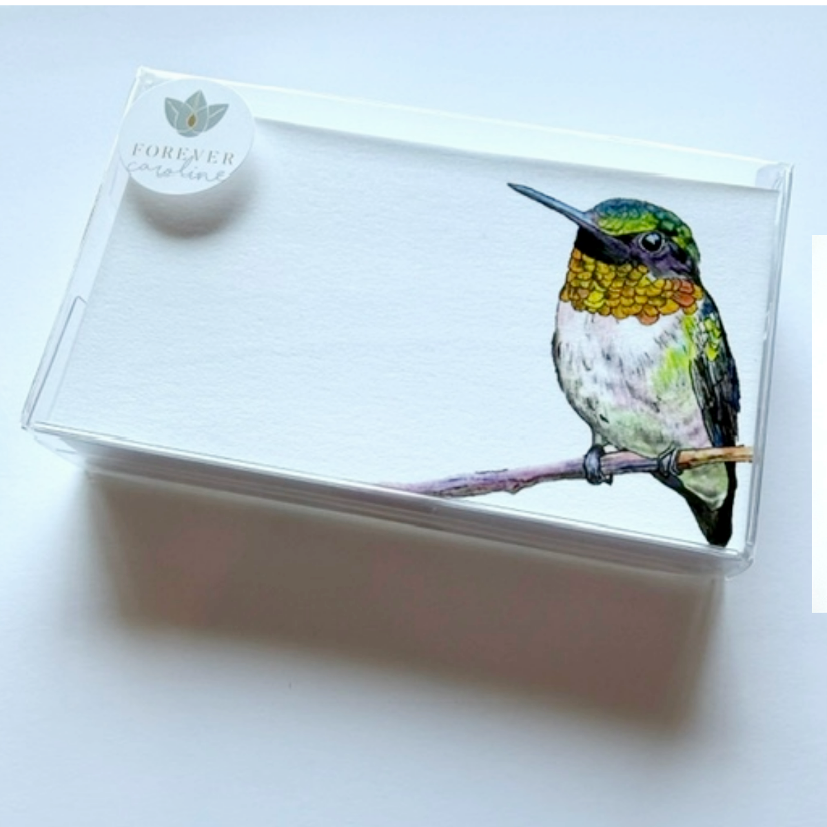 Hummingbird "Love Notes" Pack of 60 Tiny Cards