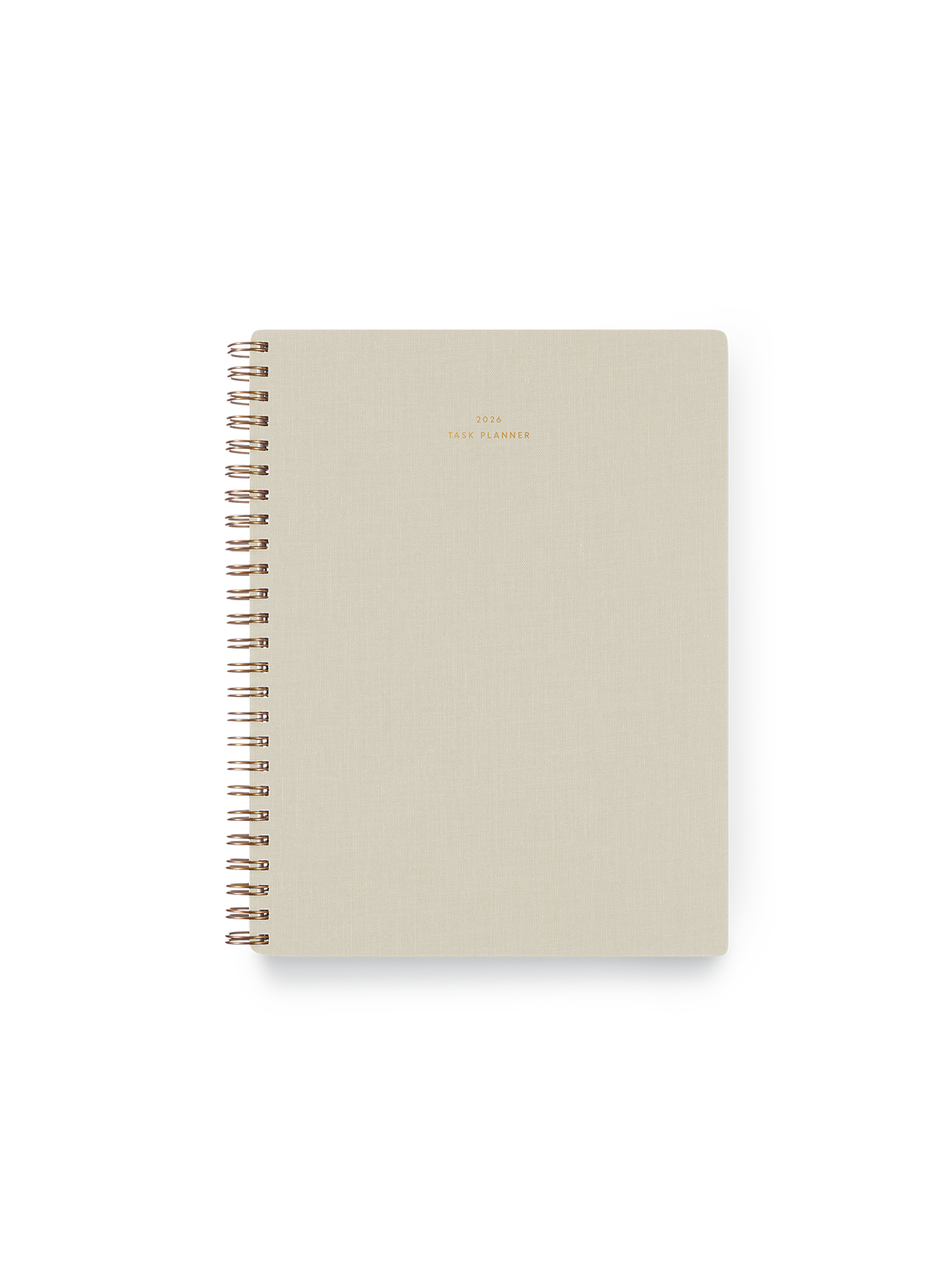 2026 Compact Task Planner: Charcoal Gray / None