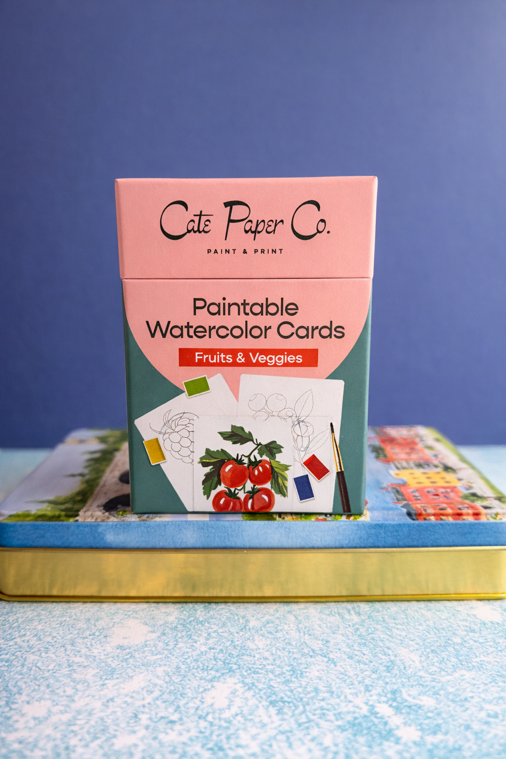 Watercolor Practice Cards - Flower Watercolor Kit