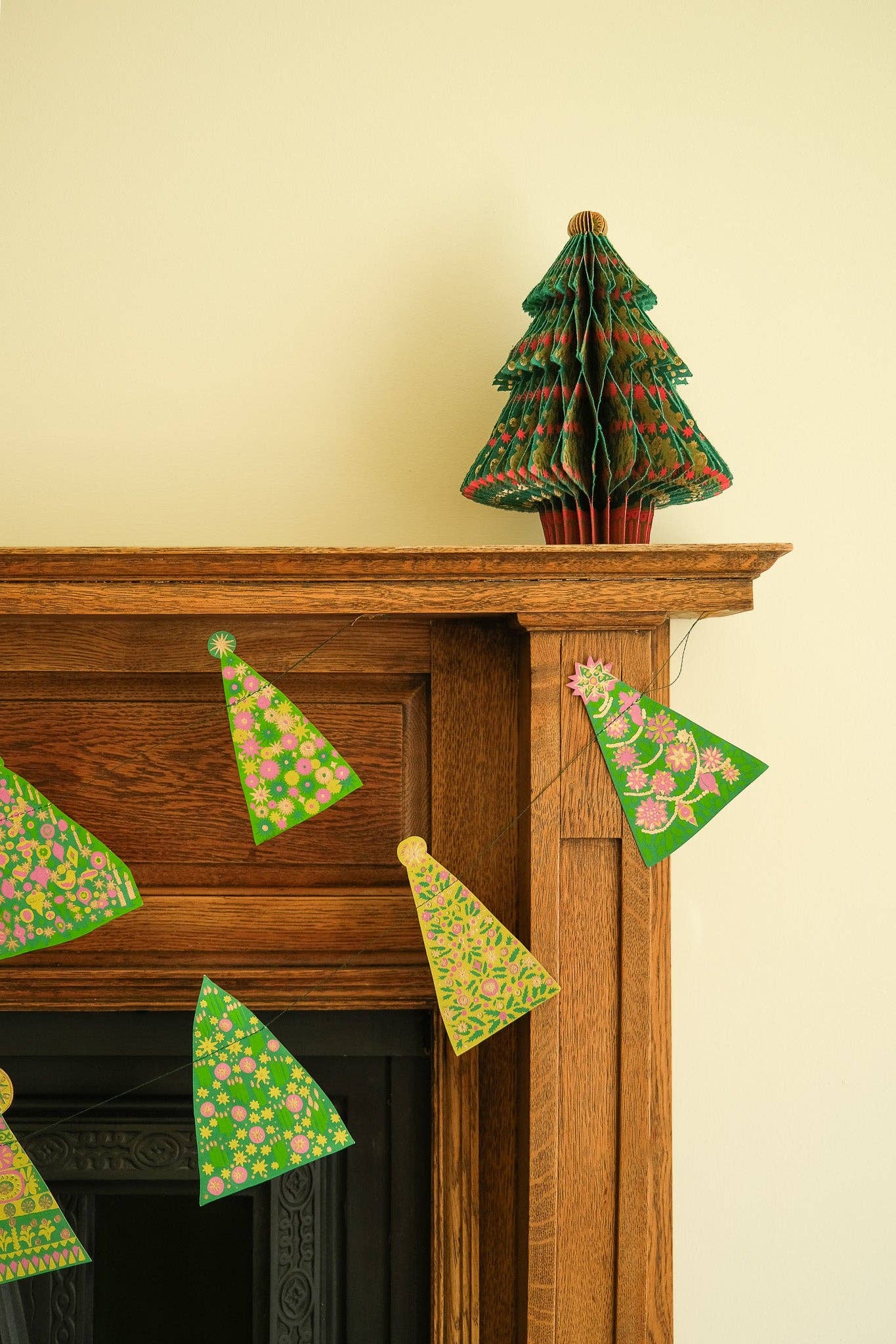 Midcentury Trees Garland