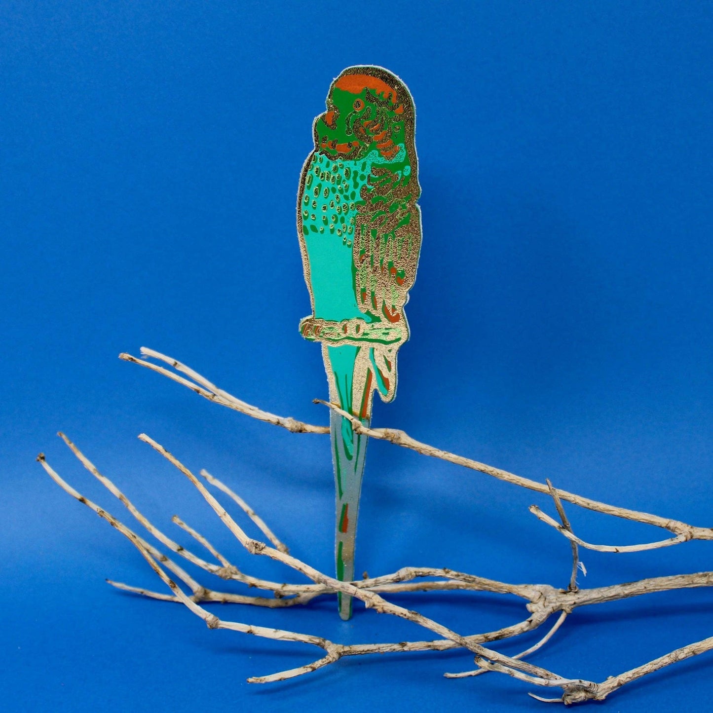 Budgie Bookmarks: Hot Pink/Red