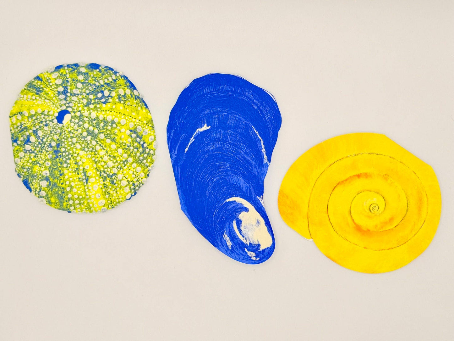 Beach Treasures Die-Cut Greeting Card Set | Set of 6