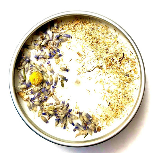"Sweet Dreams" Lavender & Chamomile Soy Candle: 4 oz.