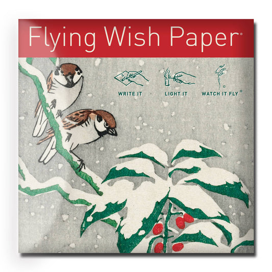 Snowbirds Mini Flying Wish Paper
