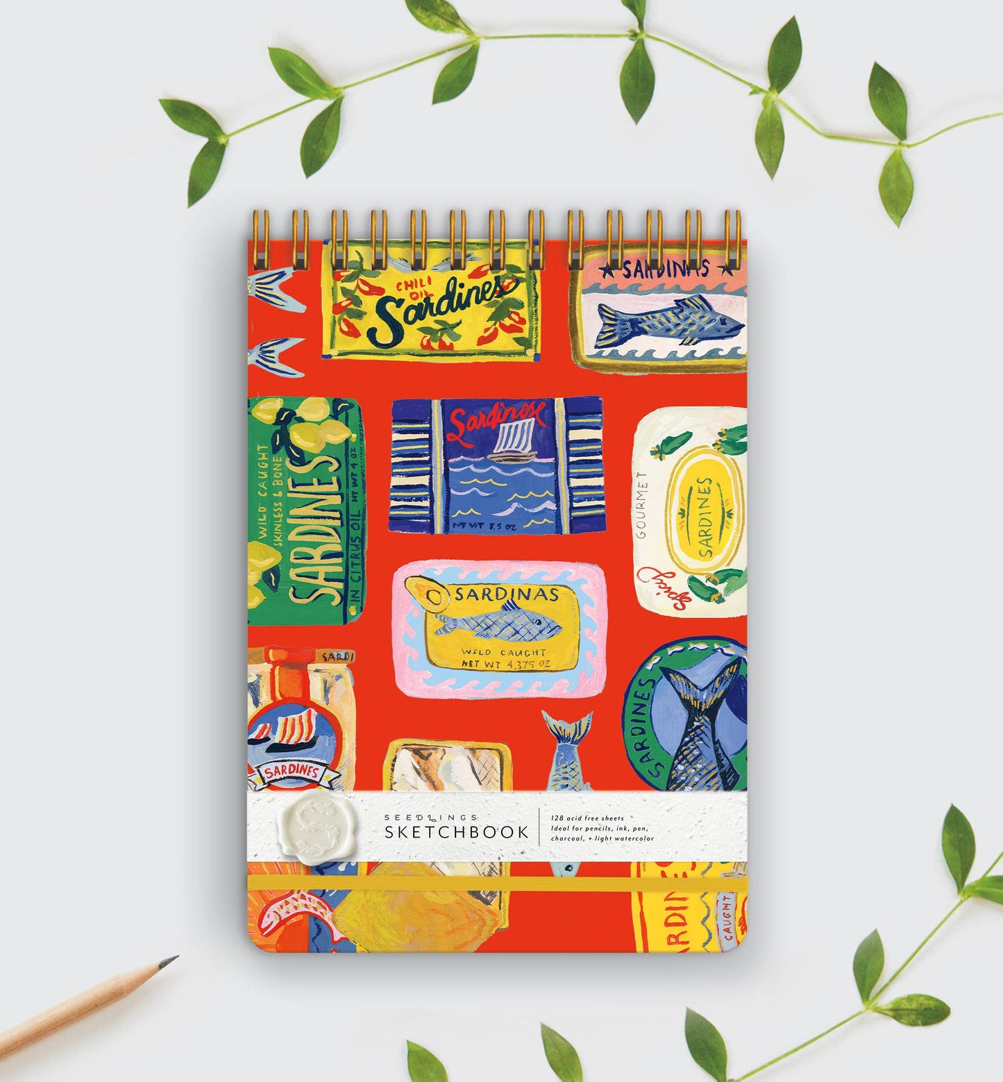 Red Sardine Tin - Sketchbook