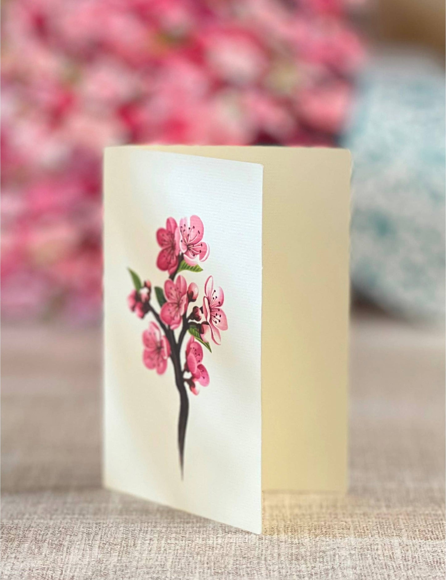 Cherry Blossom Pop-up Greeting Cards