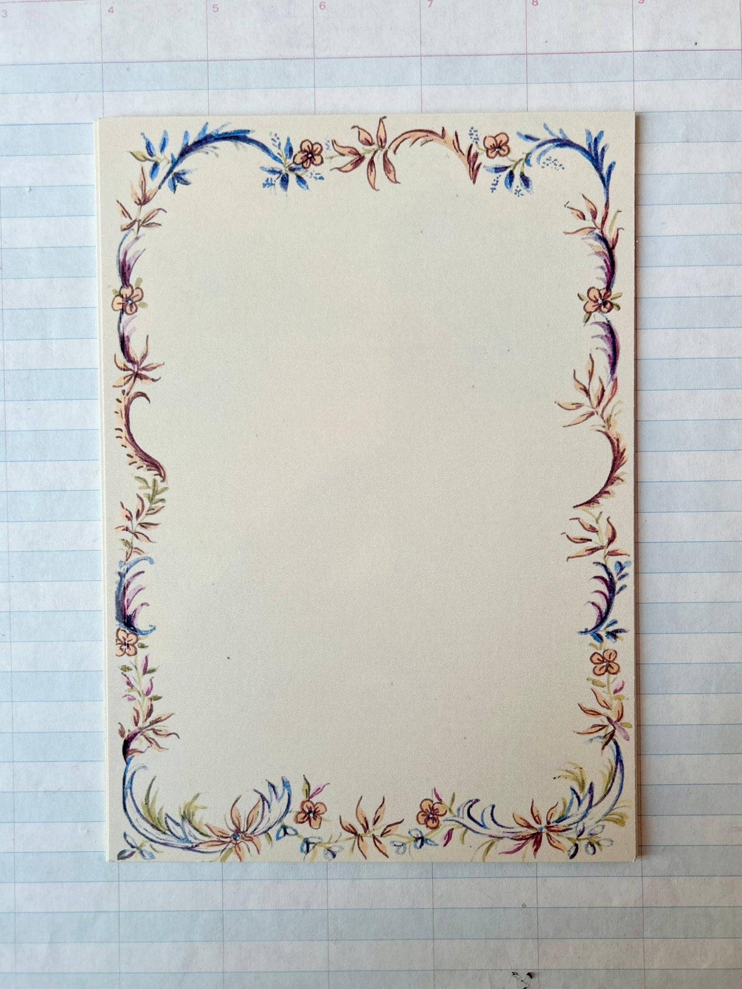 French Menu Stationery Set II: 5