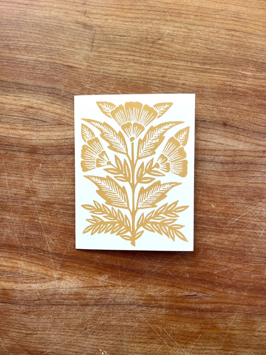 Marigold  Block Printed Boxed Set