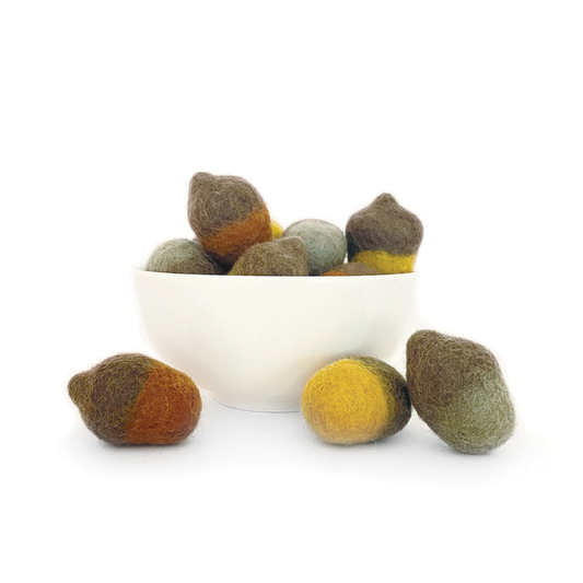 Felt Acorns