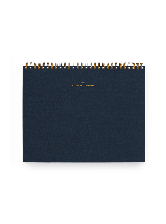2026 Weekly Task Planner: Oxford Blue / None