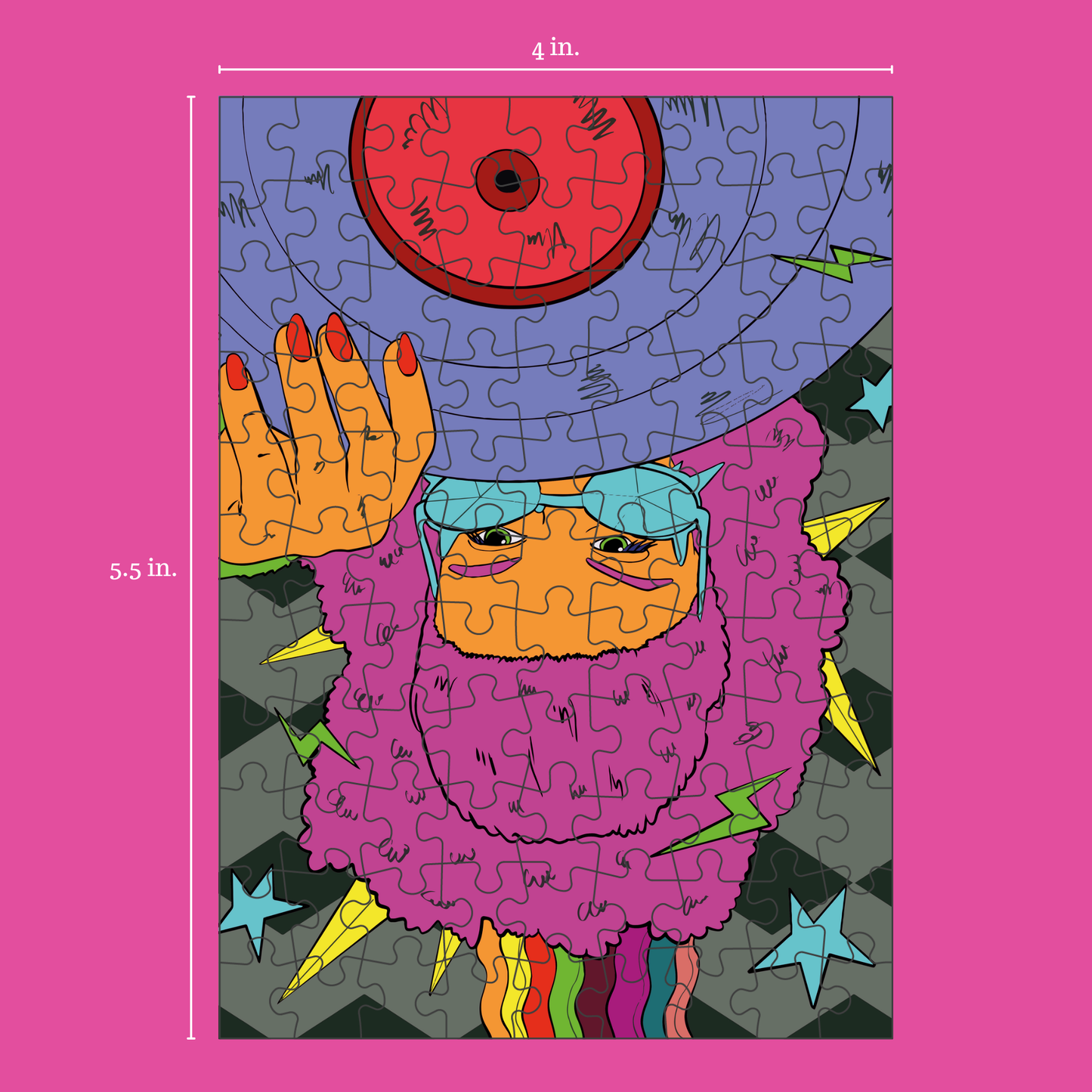 Vinyl | 99 Piece Jigsaw Puzzle