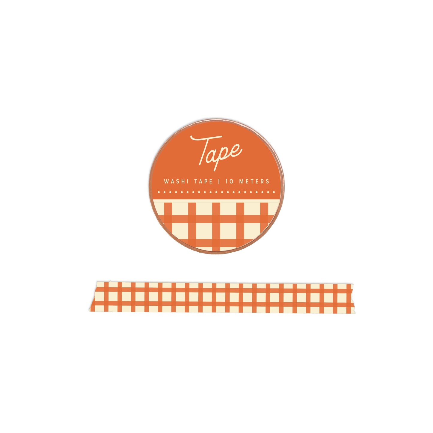 Gingham Washi Tape: Monarch