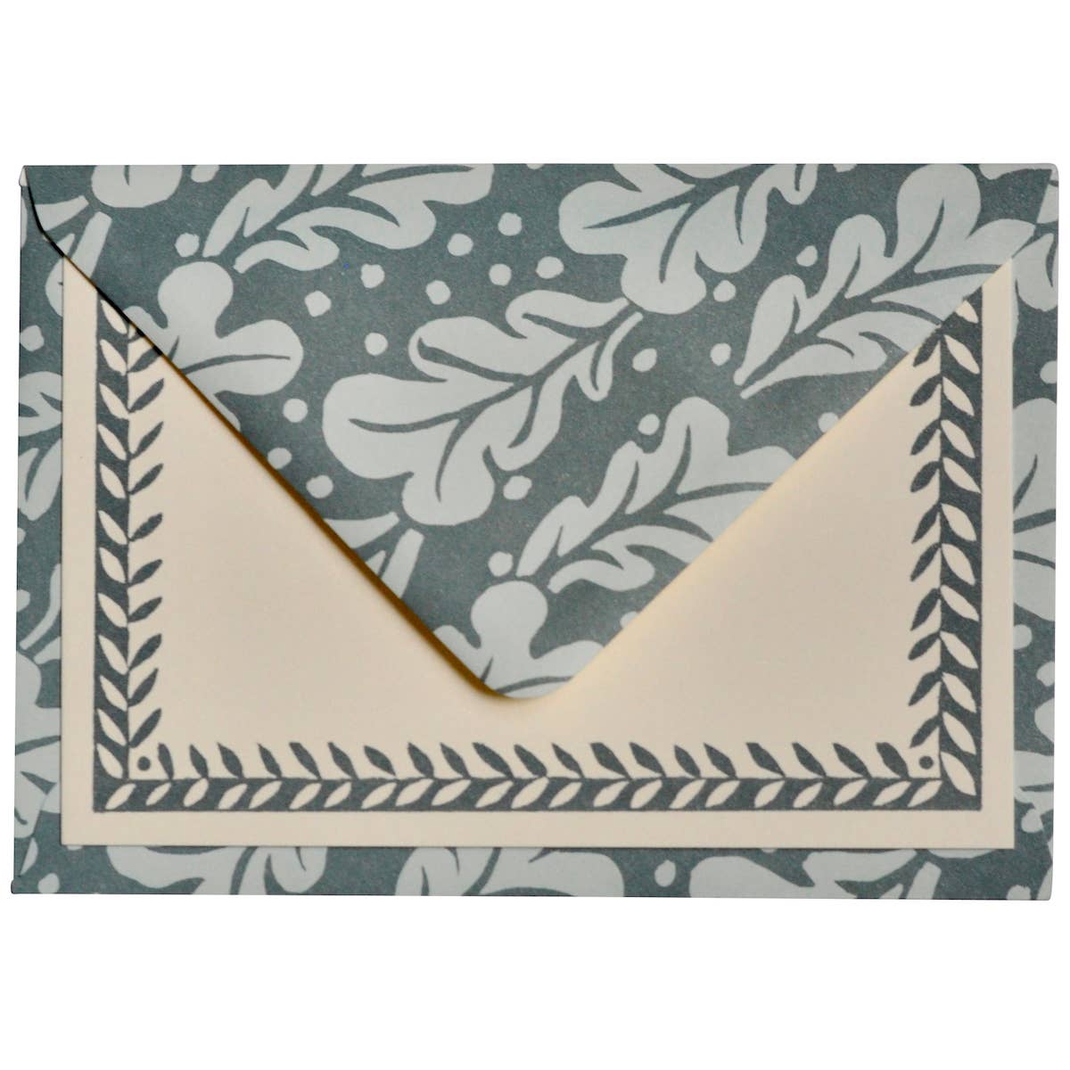 Set of Notecards and Envelopes Quercus Duck Egg