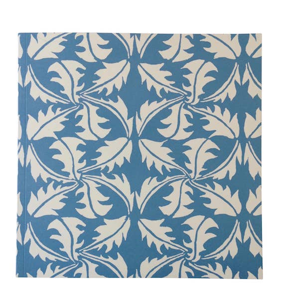Square Notebook with Lined Paper in Dandelion Blue