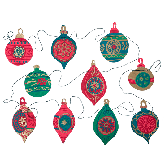 Christmas Ornament Bauble Garland