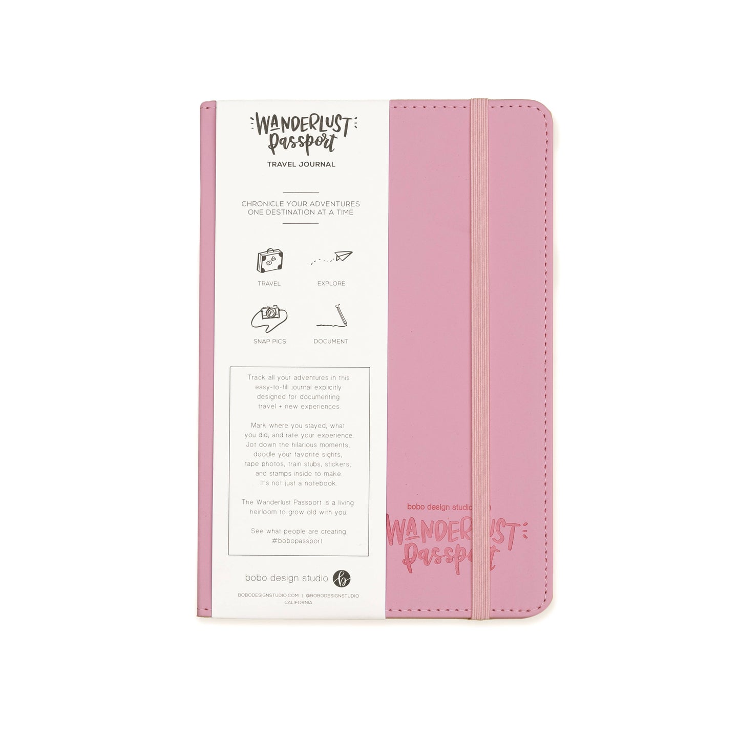Wanderlust Passport - Travel Journal: Forest Green