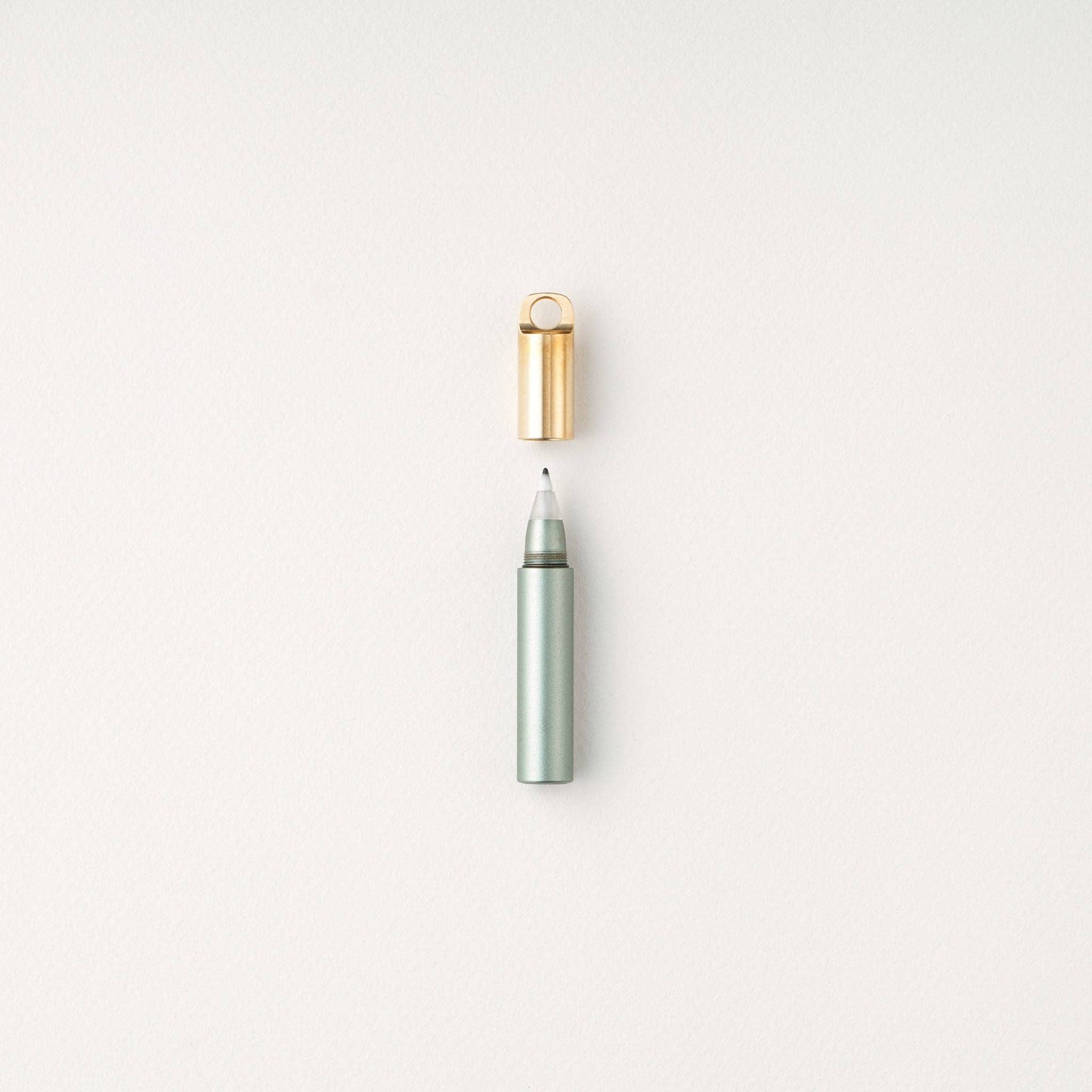 The Field Mouse – refillable travel pen: Sage
