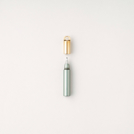 The Field Mouse – refillable travel pen: Sage
