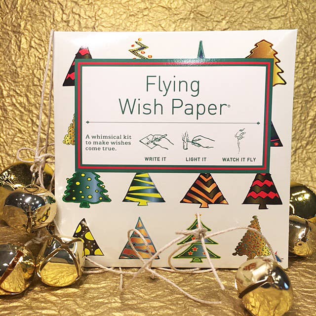 Holiday Trees Mini Flying Wish Paper