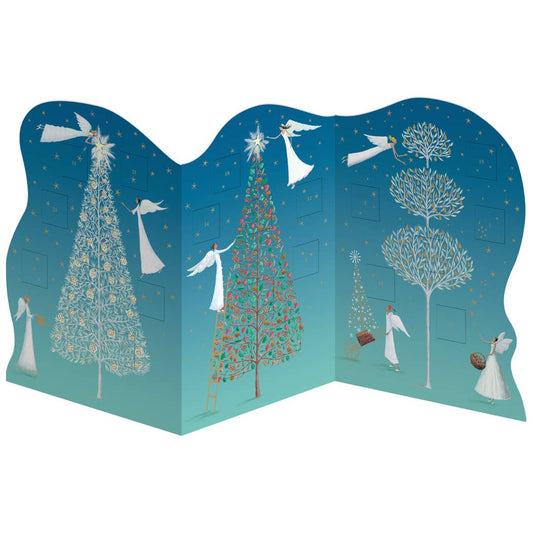 Three Angels Trifold Advent Calendar
