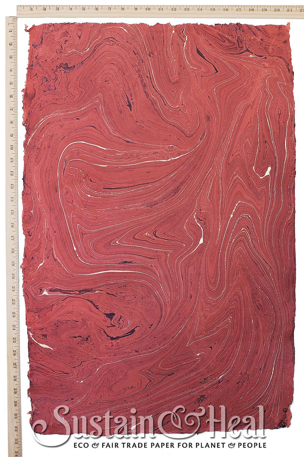 Brick Red Marble Sheet